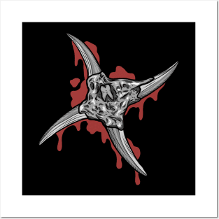 Jeepers creepers shuriken Posters and Art